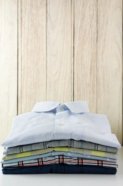 Stack of clothes — Stock Photo, Image