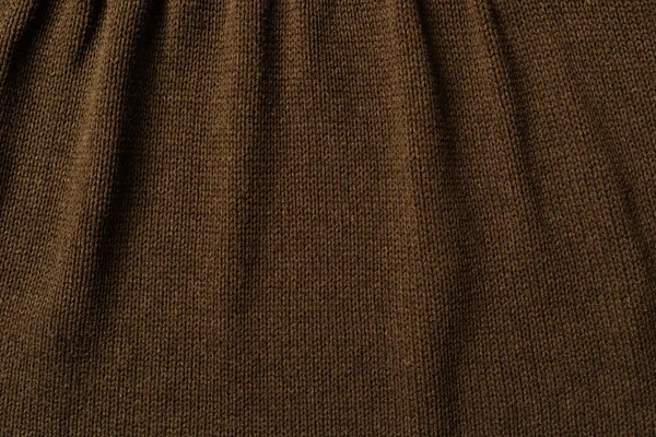 Brown knit tekstura odzież wełna — Zdjęcie stockowe