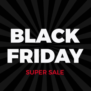 Kara Cuma yazıt tasarım şablonu. Kara Cuma afişi. Vektör illüstrasyonu.