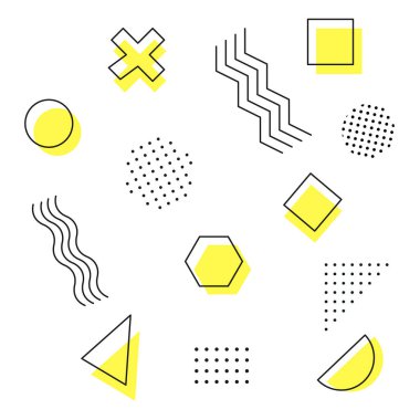 Renkli geometrik arka plan. Soyut geometrik üçgen arkaplan.