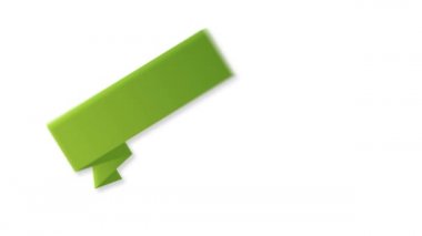 Etiket, pankart, mesaj için, posta. Element. 4k