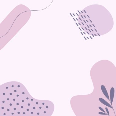 Metin için kopyalama alanı olan minimal moda tarzında soyut yaratıcı arkaplan - sosyal medya hikayeleri için tasarım şablonları.