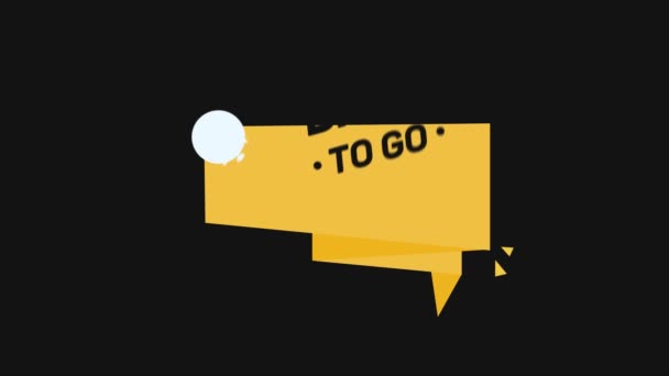 3 Days to go. Countdown timer. Clock icon. Time icon. Count time sale. Motion design. 4k — 图库视频影像