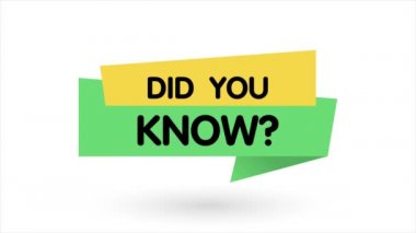 Beyaz arka plandaki sancak animasyon grafiğini biliyor muydun? 4k