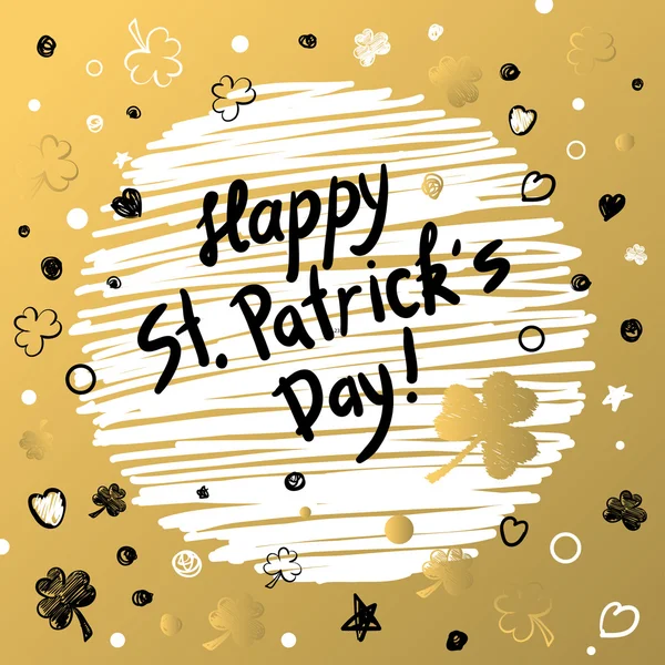 Happy Patrick 's Day — Stockvektor