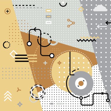 Geometrik soyut arkaplan.