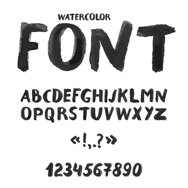 アルファベットと数字と記号. — ストックベクタ