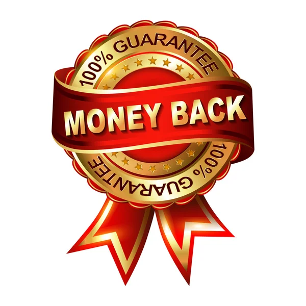 Money Back Guarantee — Stock Vector