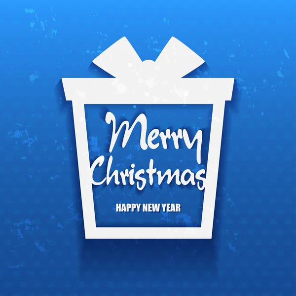 Merry Christmas Gift — Stockvector