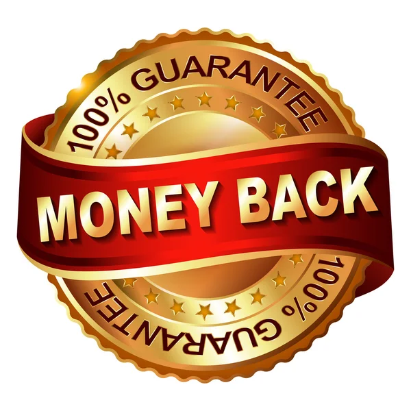 Money Back Guarantee — Stock Vector