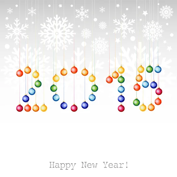 2015 Feliz Año Nuevo — Vector de stock