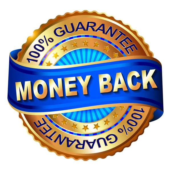 Money Back Guarantee — Stock Vector