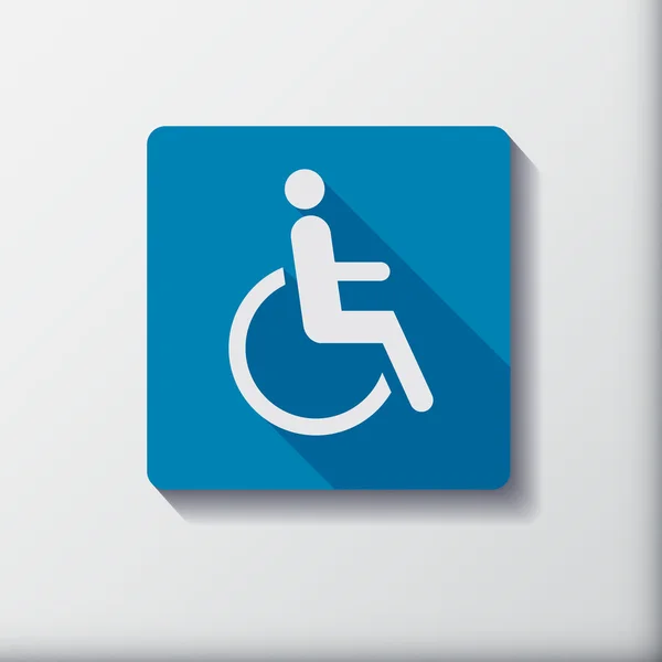 Disabled icon sign. — Stock Vector