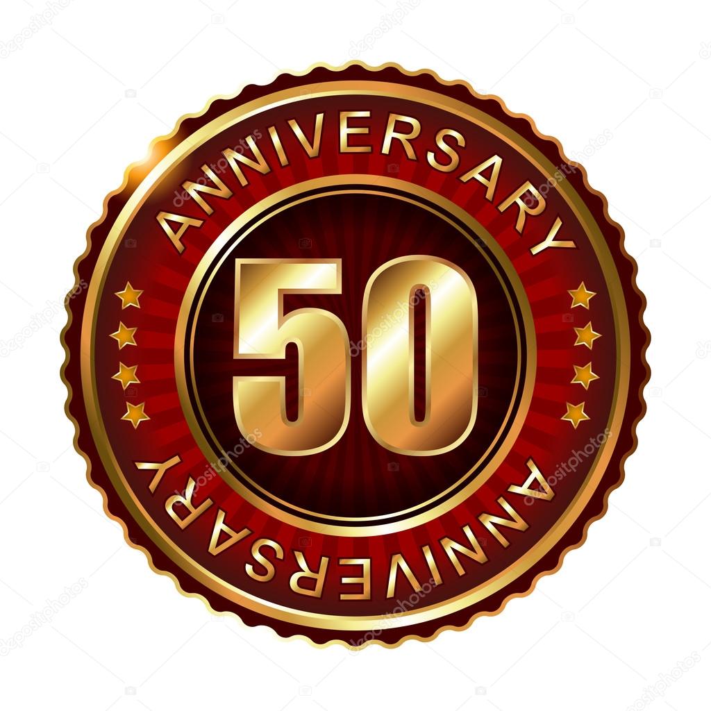 50 Years Anniversary Golden Label Stock Vector Image By C Galastudio 50 Years Anniversary Golden Label Stock Vector Image By C Galastudio