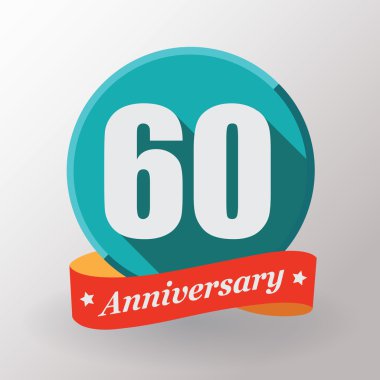 60 yıldönümü etiket