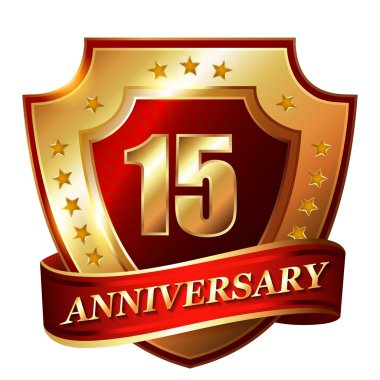 15 altın yıldönümü etiket