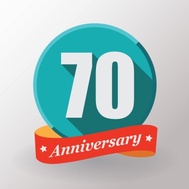 70 yıldönümü etiket