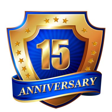 15 altın yıldönümü etiket
