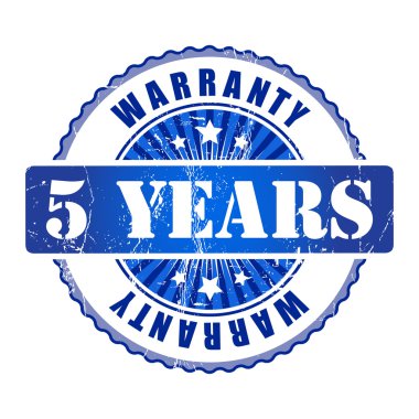 5 yıl yıldönümü damgası.