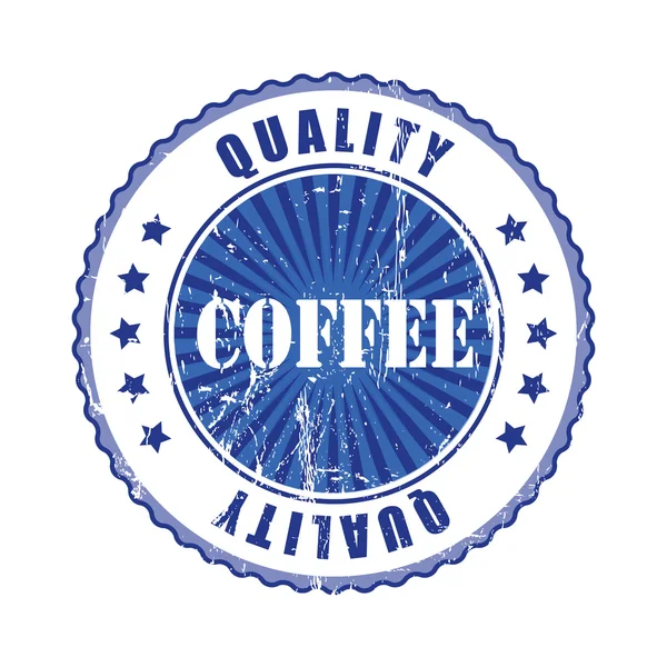 Coffee Quality Stamp. — Stock Vector