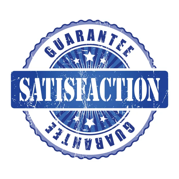 Satisfaction Guarantee Stamp. — Stock Vector