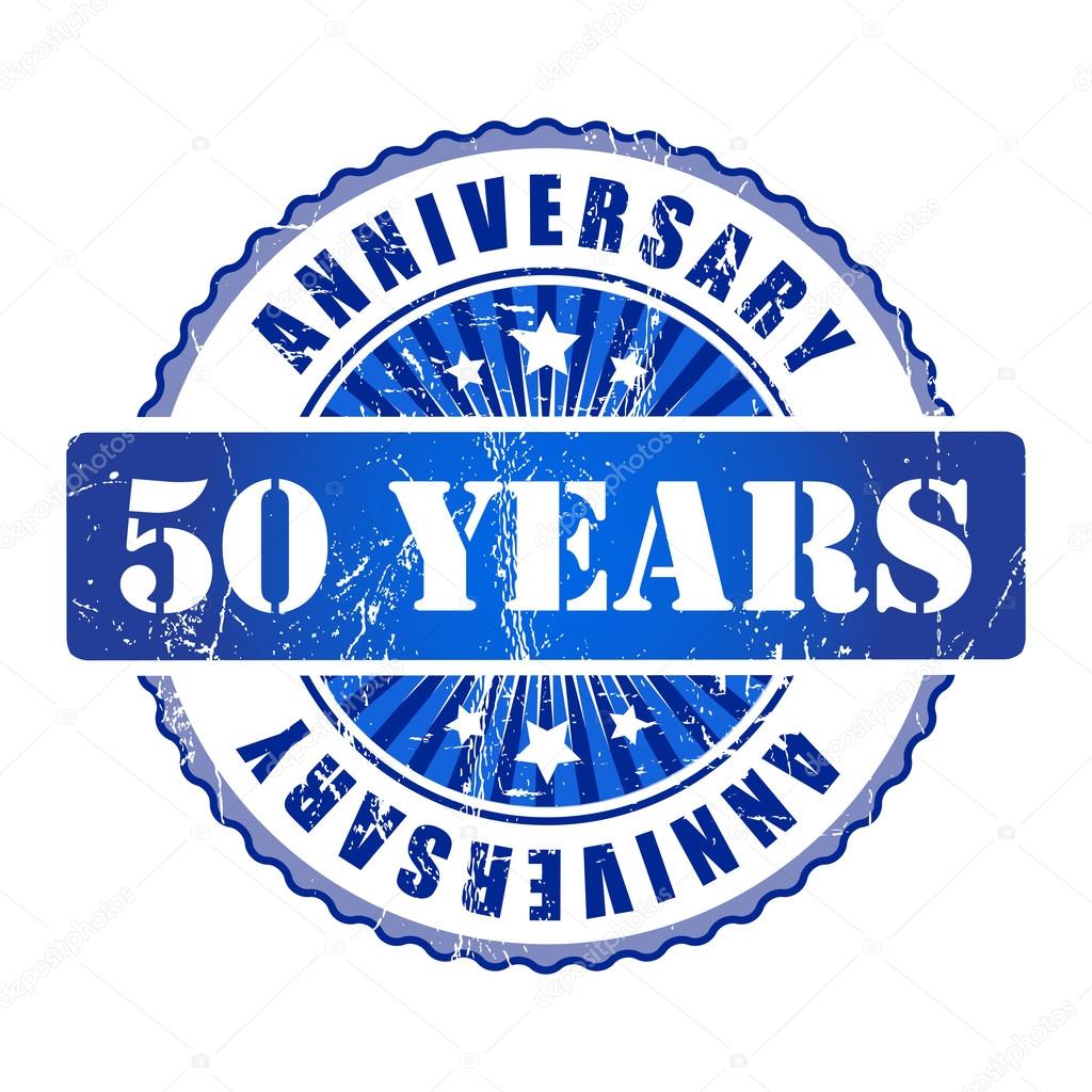 50 Years Anniversary Stamp Vector Image By C Galastudio Vector Stock 63940091 Stempel 50 Jaar