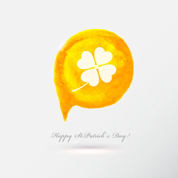 Bannière de la Saint Patricks Day — Image vectorielle