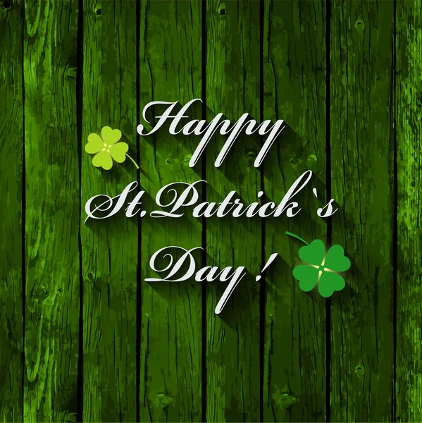 Banner do dia de St. Patricks — Vetor de Stock