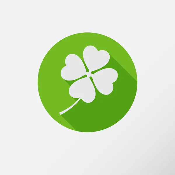Icône plate Saint-Patrick — Image vectorielle