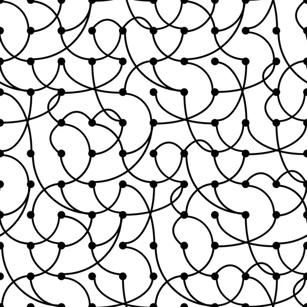 Abstrakteja ympyröitä saumaton kuvio — vektorikuva