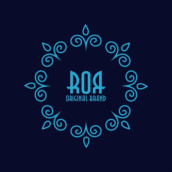 Абстрактная геометрическая рамка
