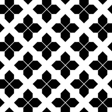 Dikişsiz vintage geometrik desen.