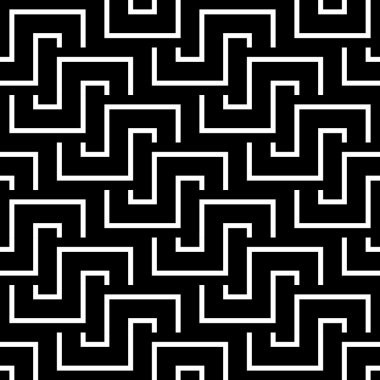 Dikişsiz vintage geometrik desen.