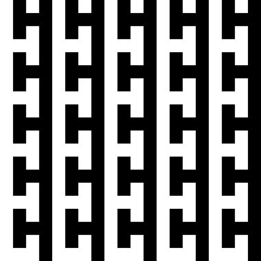 Dikişsiz vintage geometrik desen.