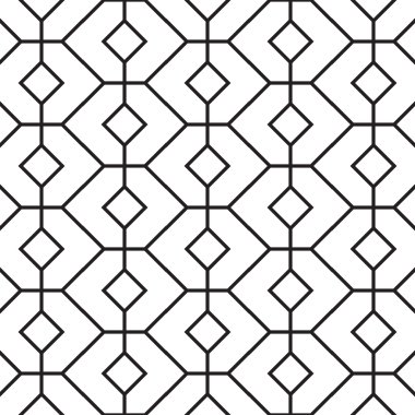 Sorunsuz Girih geometrik desen.