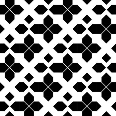 Dikişsiz vintage geometrik desen.
