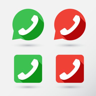 telefon Icons set