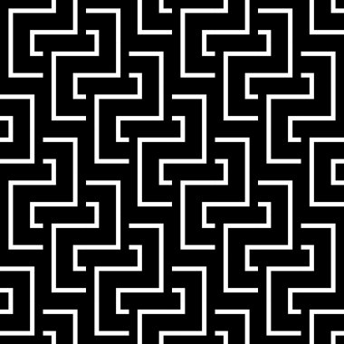 Dikişsiz vintage geometrik desen.