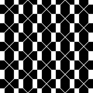 Dikişsiz vintage geometrik desen.