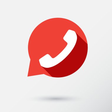 Telefon simgesini konuşma balonu