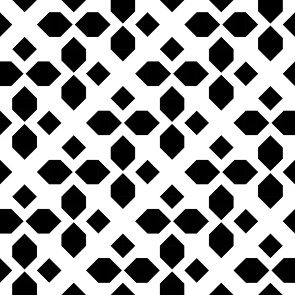 Sömlös vintage geometriska mönster. — Stock vektor