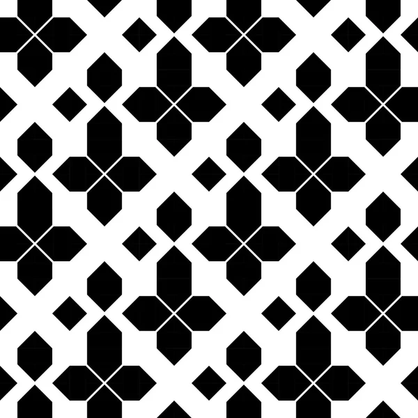 シームレスなビンテージの幾何学的なパターン. — ストックベクタ