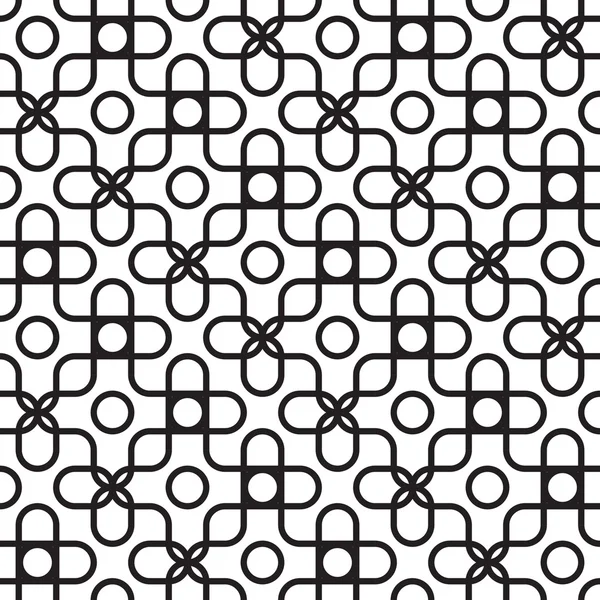 Seamless vintage geometric pattern. — Stock Vector