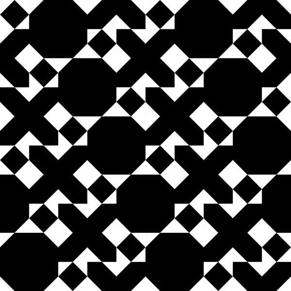 Nahtloses geometrisches Vintage-Muster. — Stockvektor