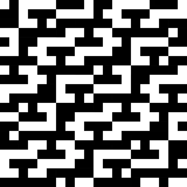 Naadloze vintage geometrische patroon. — Stockvector