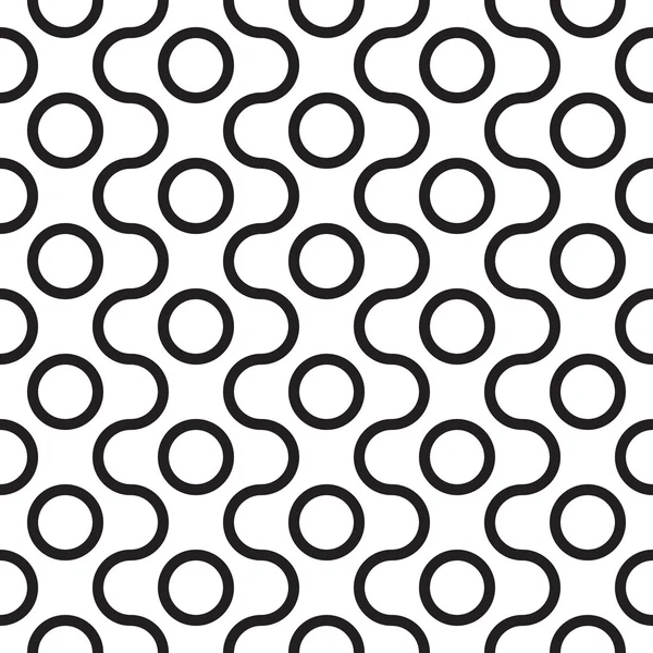 Seamless vintage geometric pattern. — Stock Vector