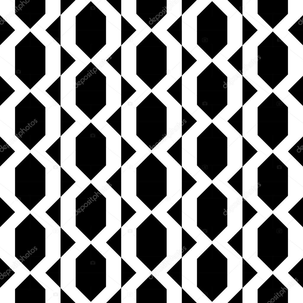 Seamless vintage geometric pattern.