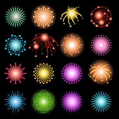 Güzel Fireworks küme