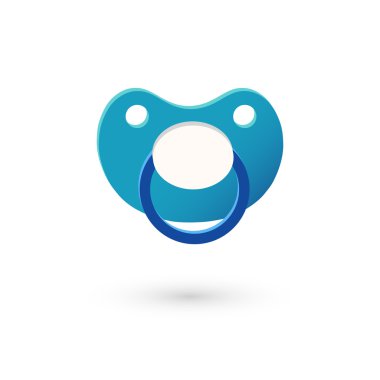 pacifier, soother icon