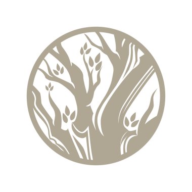 ağaç logo şablonu